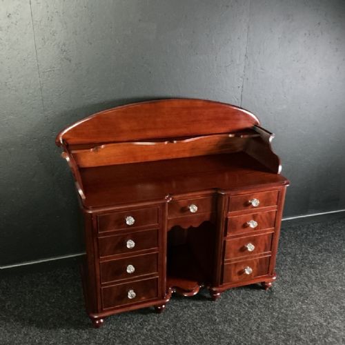 ANTIQUE MAHOGANY WASHSTAND - ADDITIONAL PHOTO 4