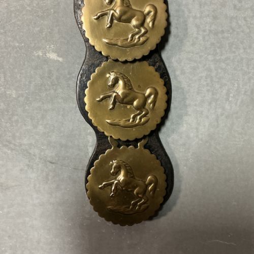 VICTORIAN HORSE BRASS MARTINGALE - ADDITIONAL PHOTO 3