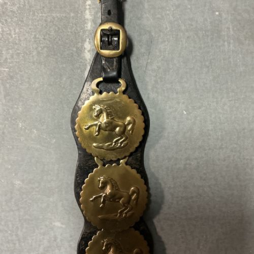 VICTORIAN HORSE BRASS MARTINGALE - ADDITIONAL PHOTO 4