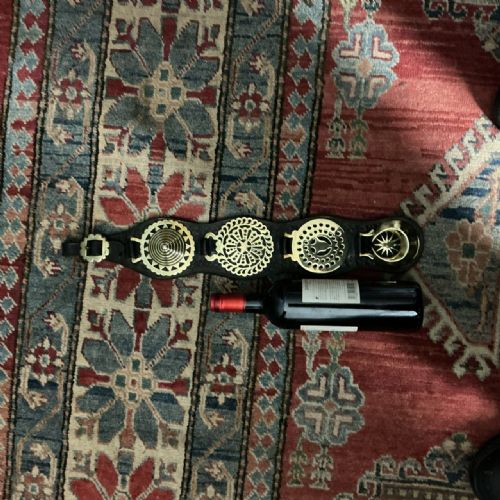 VICTORIAN HORSE BRASS MARTINGALE - ADDITIONAL PHOTO 3