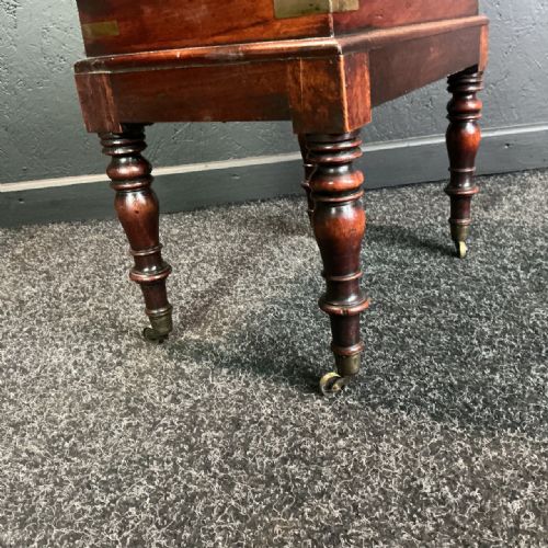 GEORGIAN MAHOGANY CELLARETTE - ADDITIONAL PHOTO 3