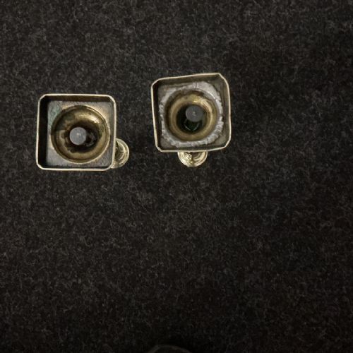 PAIR OF VICTORIAN BRASS CANDLESTICKS - ADDITIONAL PHOTO 2