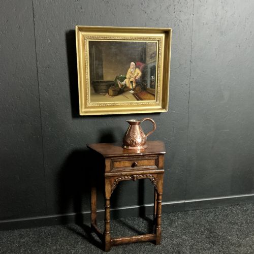 OAK SIDE TABLE - ADDITIONAL PHOTO 4