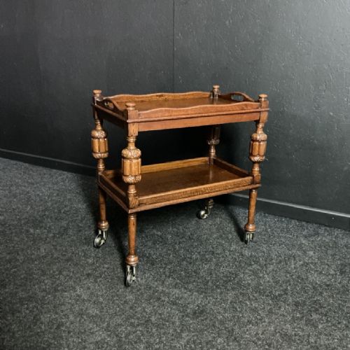 ANTIQUE AFTERNOON TEA TROLLEY