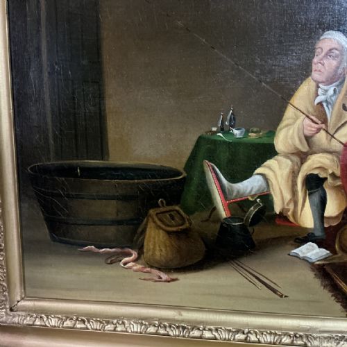 VICTORIAN OIL ON CANVAS COWPER - ADDITIONAL PHOTO 4