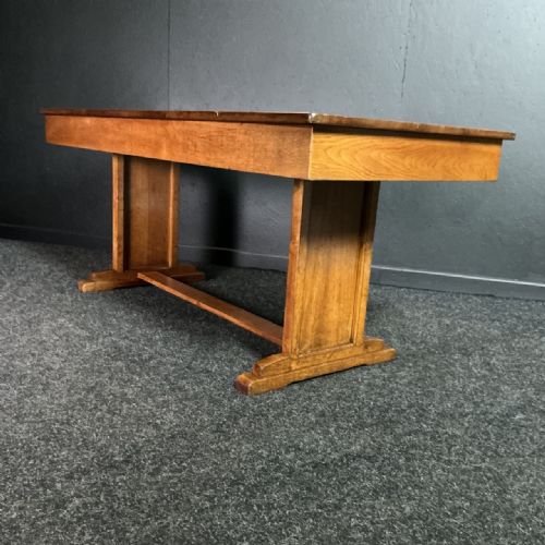 HISTORIC PUBLIC SCHOOL LIBRARY TABLE - ADDITIONAL PHOTO 5