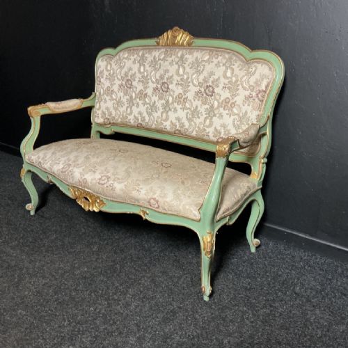 PAINTED FRENCH SOFA