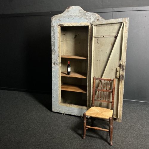 DECORATIVE PAINTED STEEL CUPBOARD - ADDITIONAL PHOTO 1