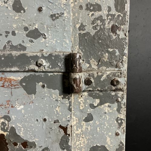 DECORATIVE PAINTED STEEL CUPBOARD - ADDITIONAL PHOTO 3