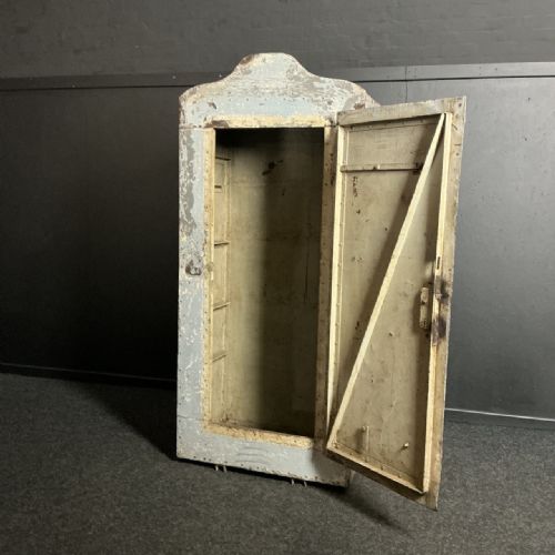 DECORATIVE PAINTED STEEL CUPBOARD - ADDITIONAL PHOTO 4