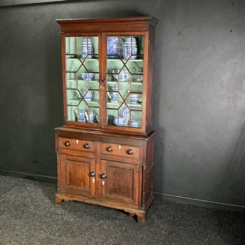 Victorian Welsh Oak Bookcase