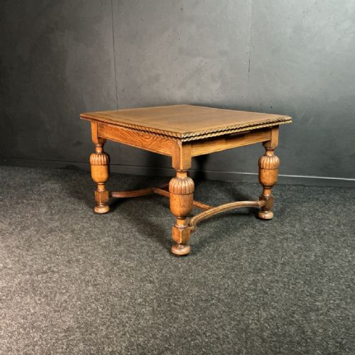 Antique Oak Draw Leaf Table