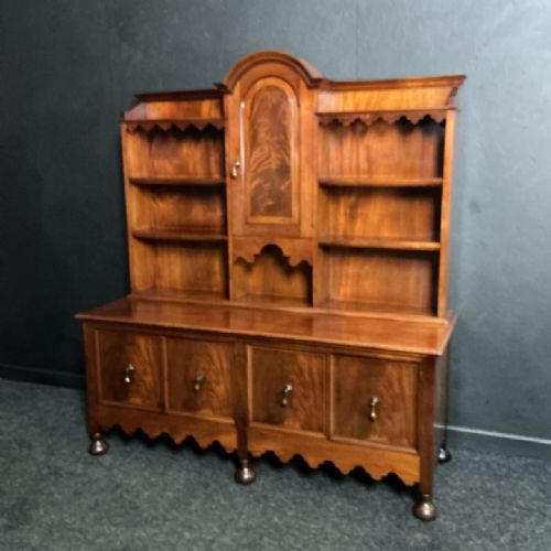 Unique Edwardian Mahogany Dresser