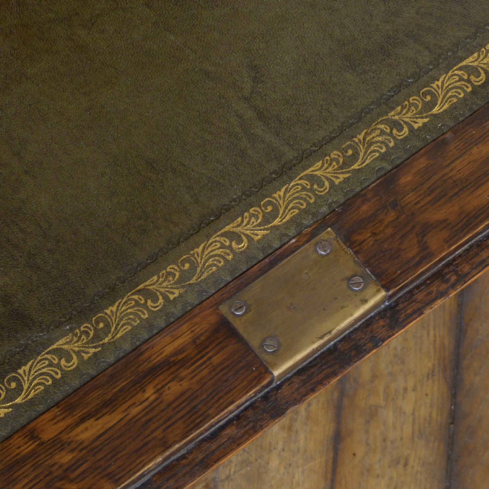 Oak Bureau Bookcase View VII