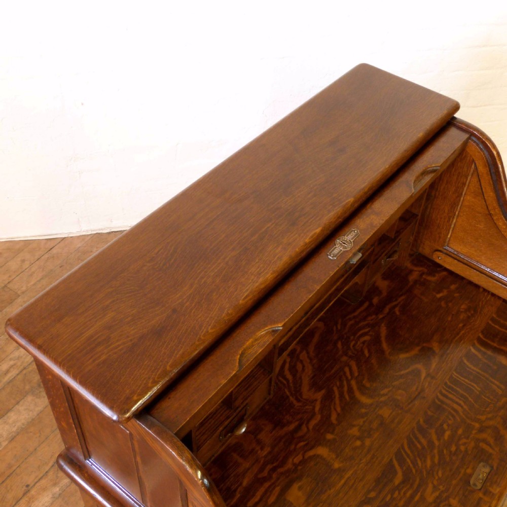 Small Roll Top Desk View IX