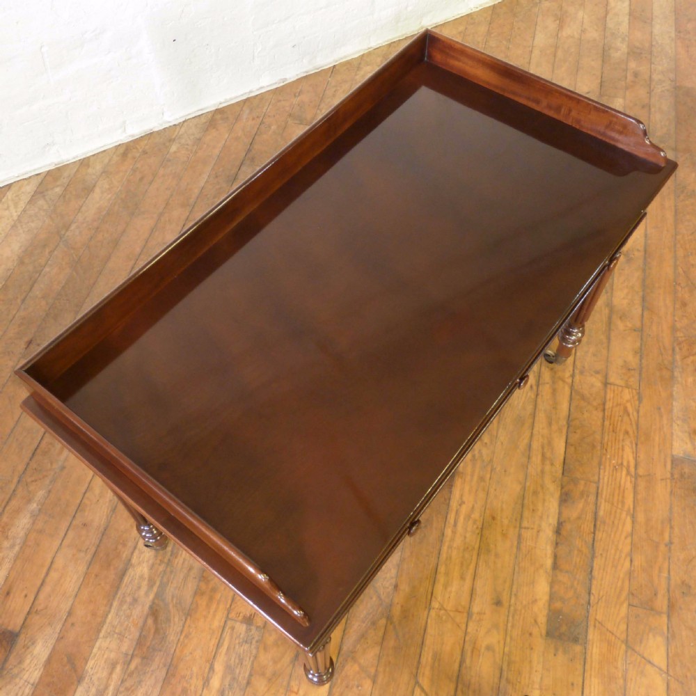 George IV Gillows Mahogany Side Table View V
