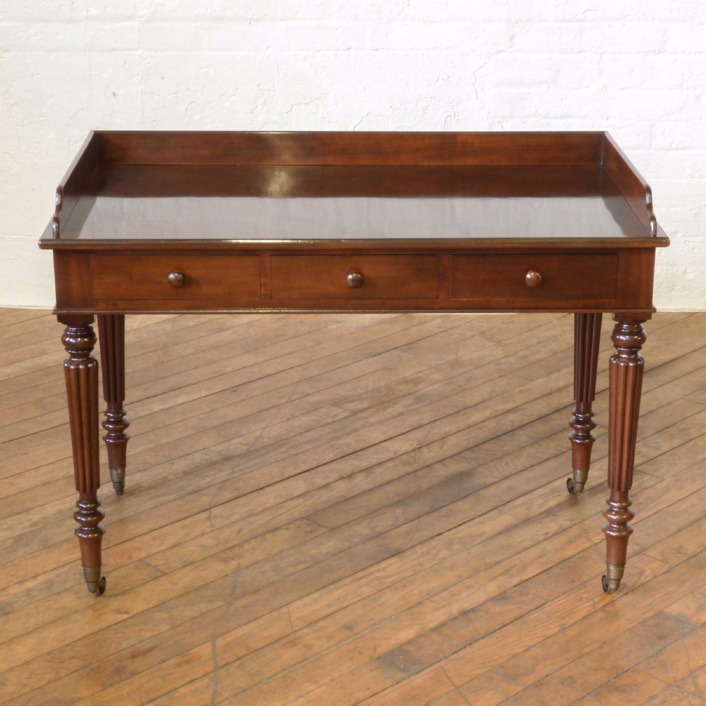 George IV Gillows Mahogany Side Table View VI