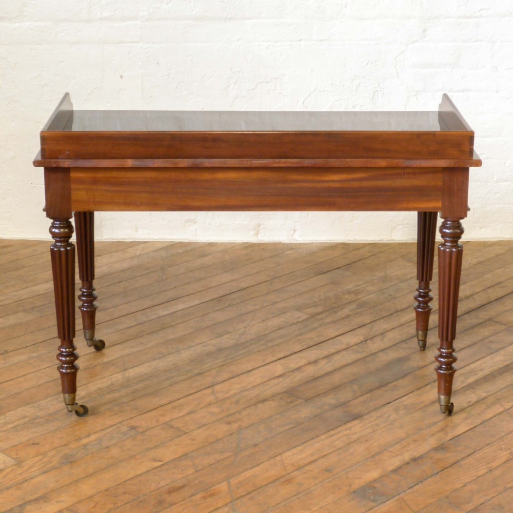 George IV Gillows Mahogany Side Table View VIII