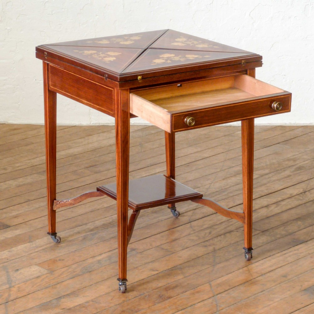 Edwardian Envelope Card Table View II