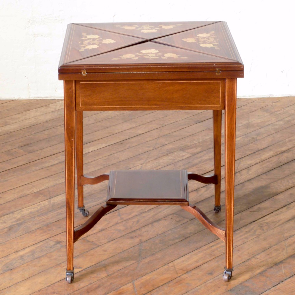 Edwardian Envelope Card Table View XI