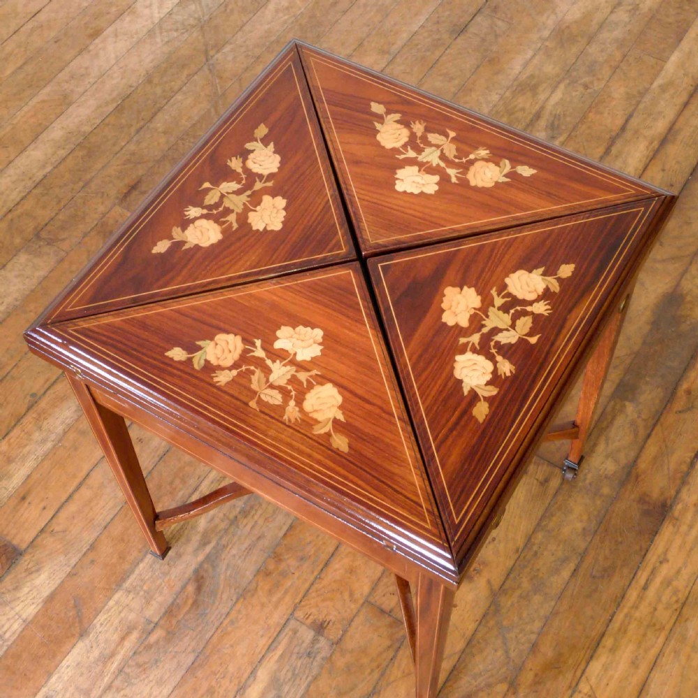 Edwardian Envelope Card Table View XII
