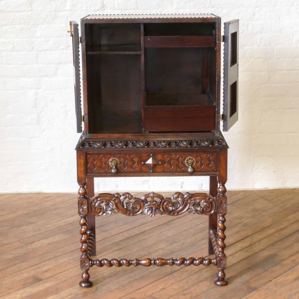 Victorian Cupboard on Stand View V