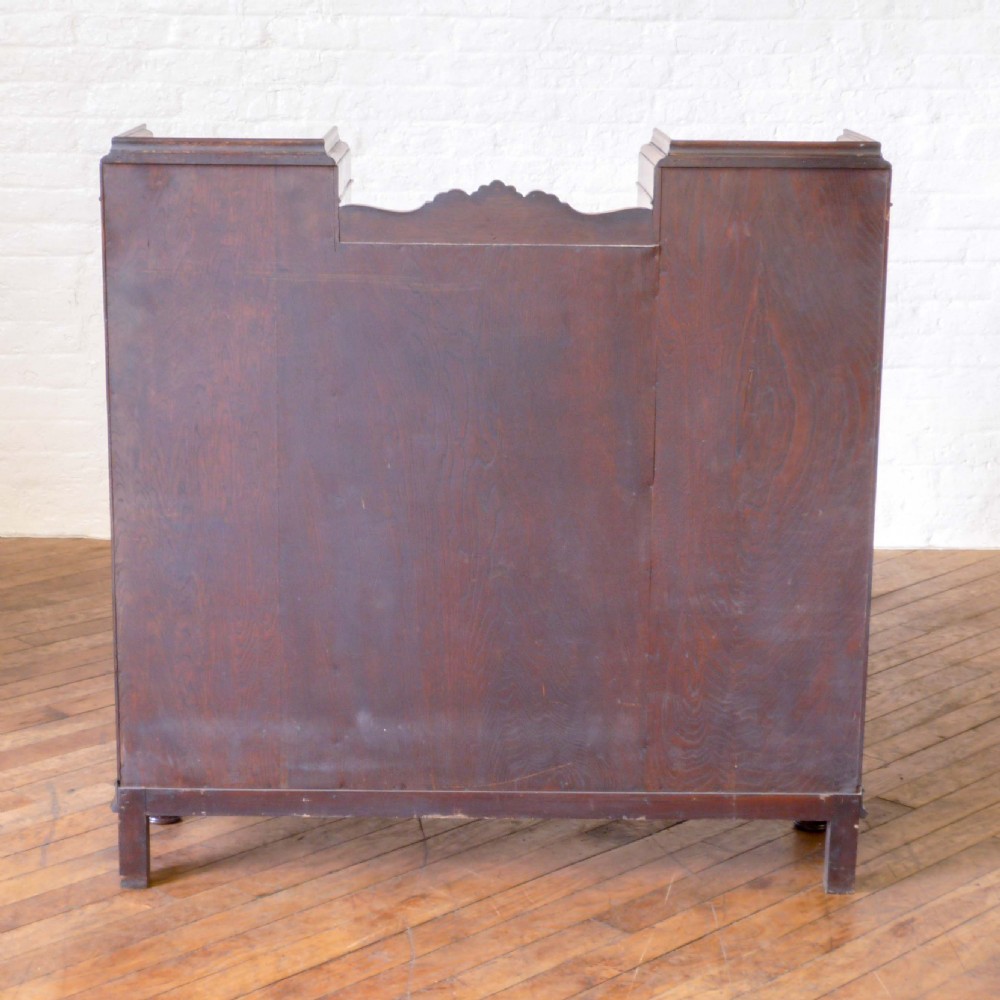 Oak Bureau Bookcase View XII