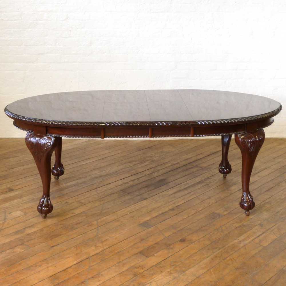 Edwardian Mahogany Dining Table