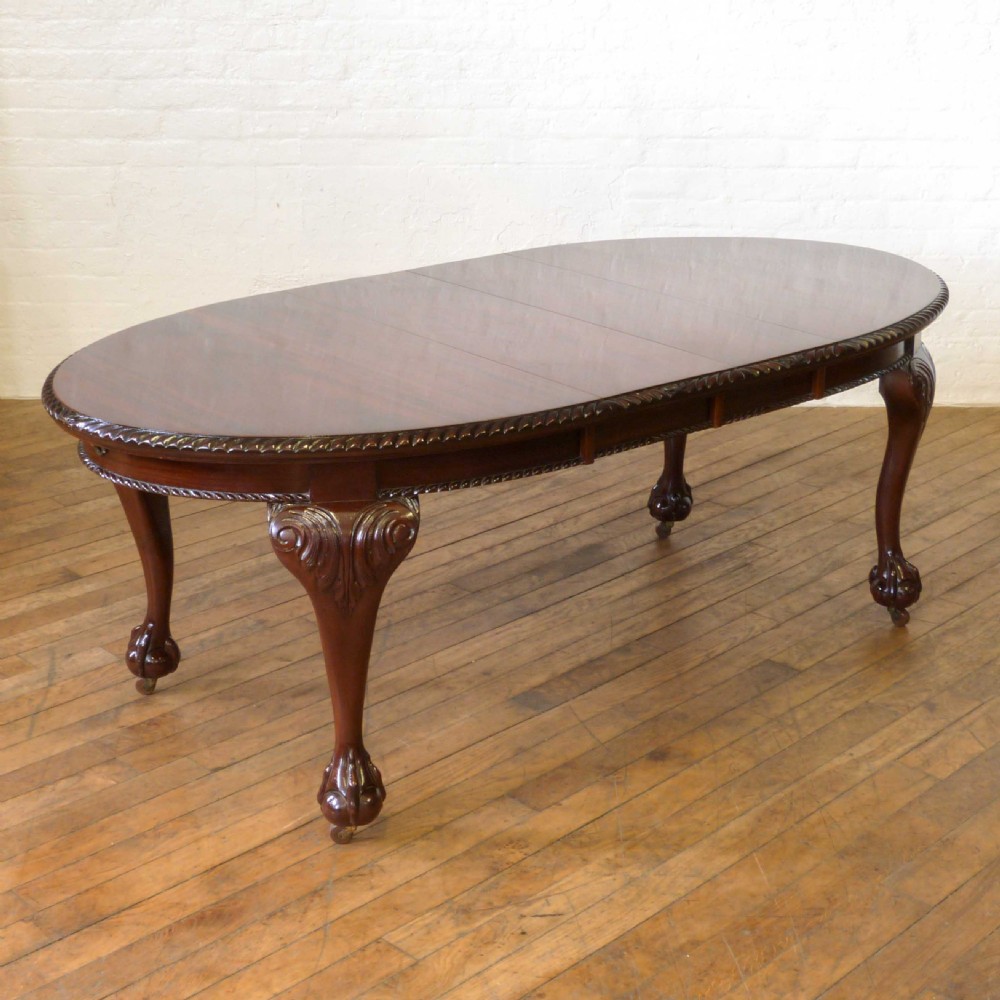 Edwardian Mahogany Dining Table View II