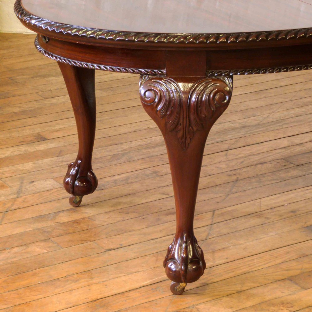 Edwardian Mahogany Dining Table View III