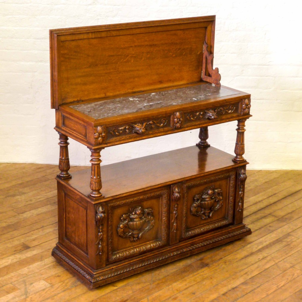 Victorian Oak Buffet View III