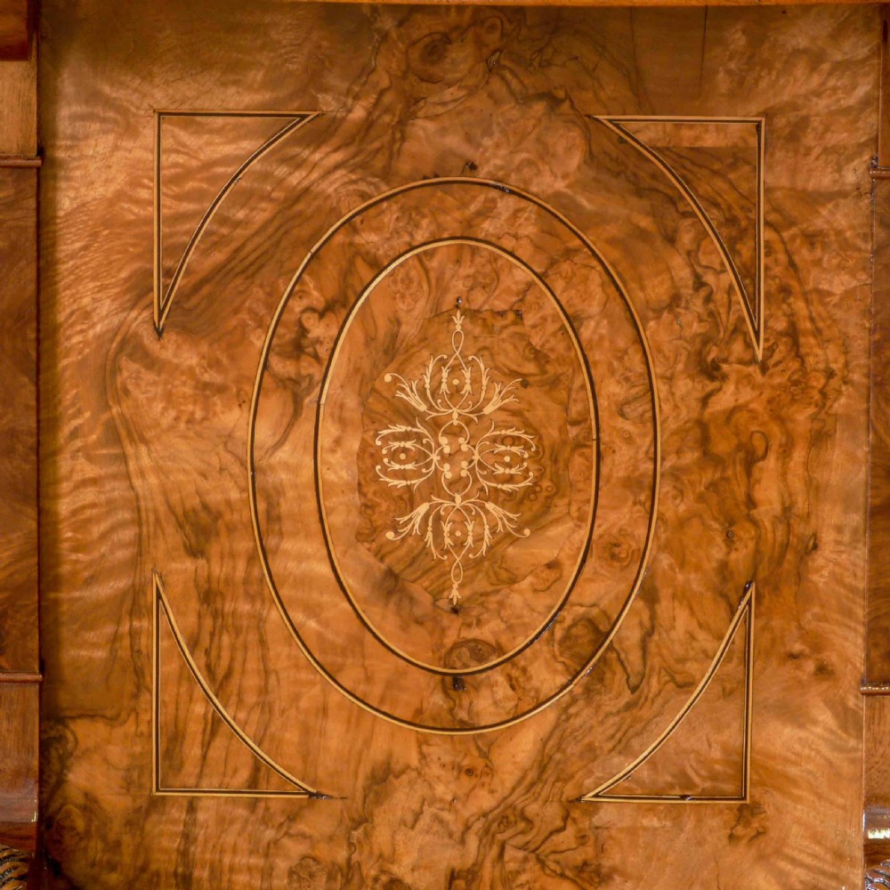 Victorian Walnut Davenport View XI