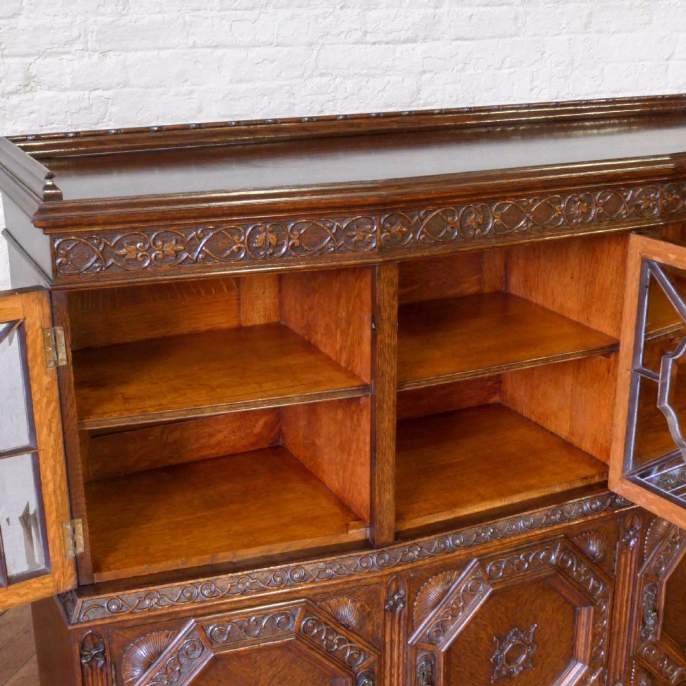 Oak Bookcase View III