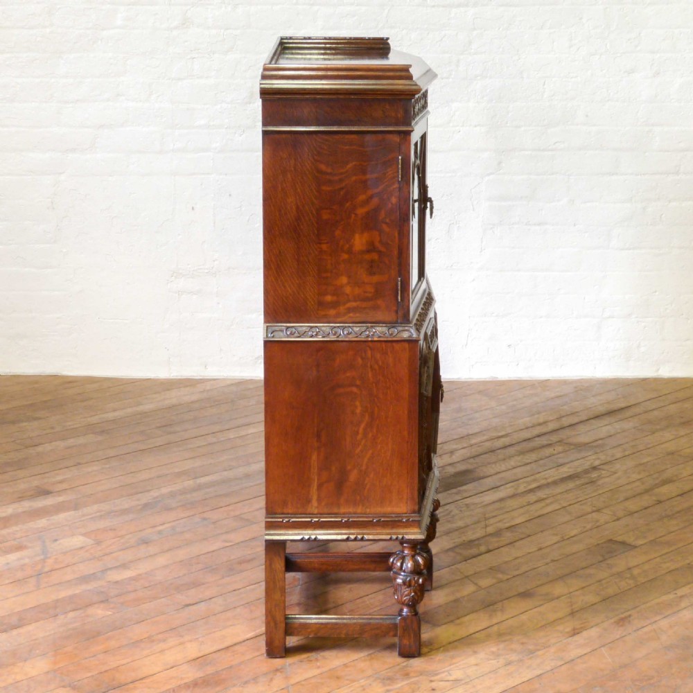 Oak Bookcase View XIV
