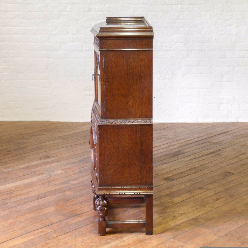 Oak Bookcase View XVI