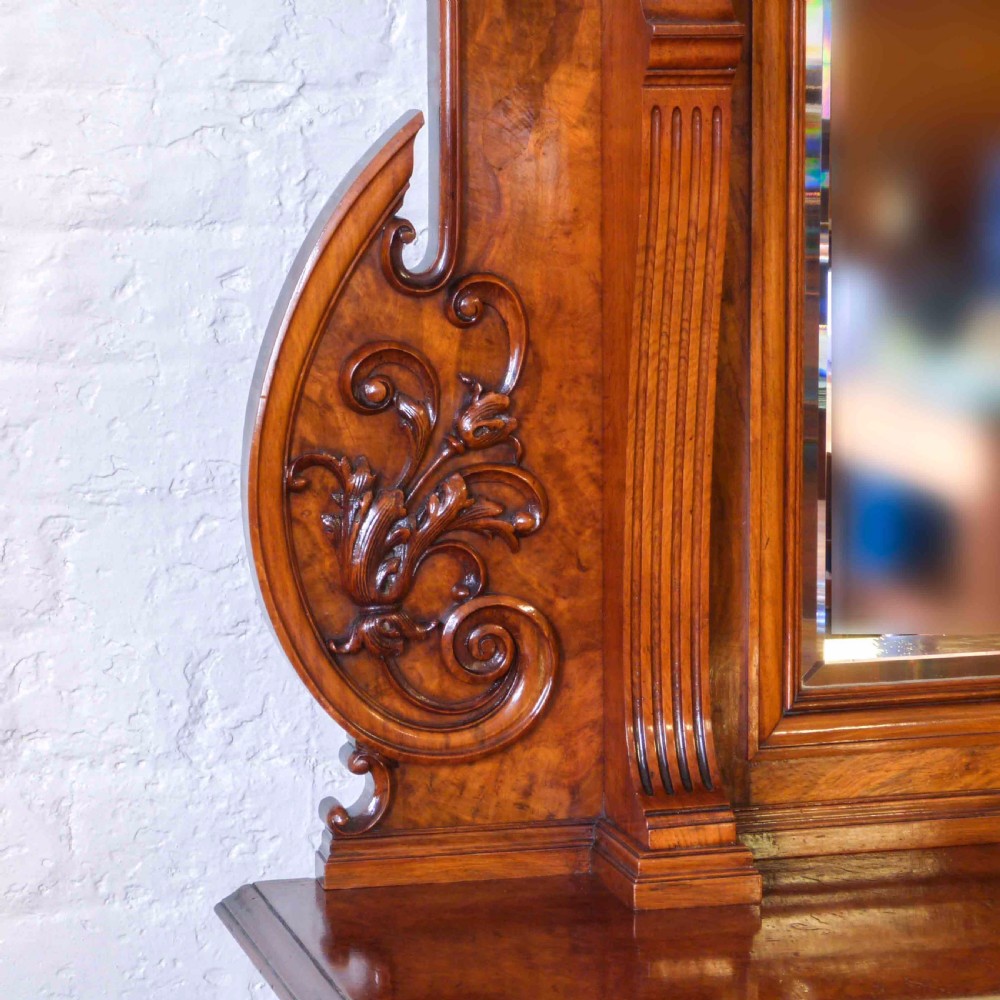 Victorian Pollard Oak Sideboard View VII