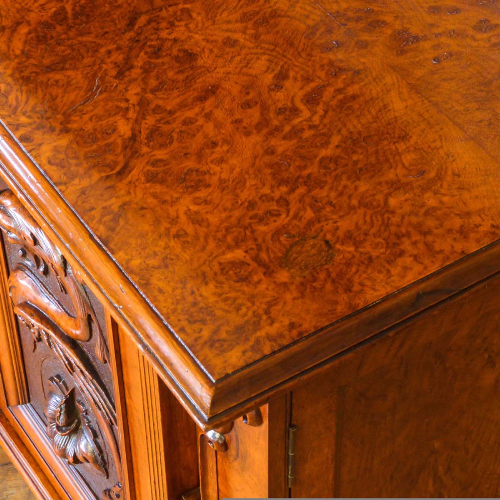 Victorian Pollard Oak Sideboard View XVII