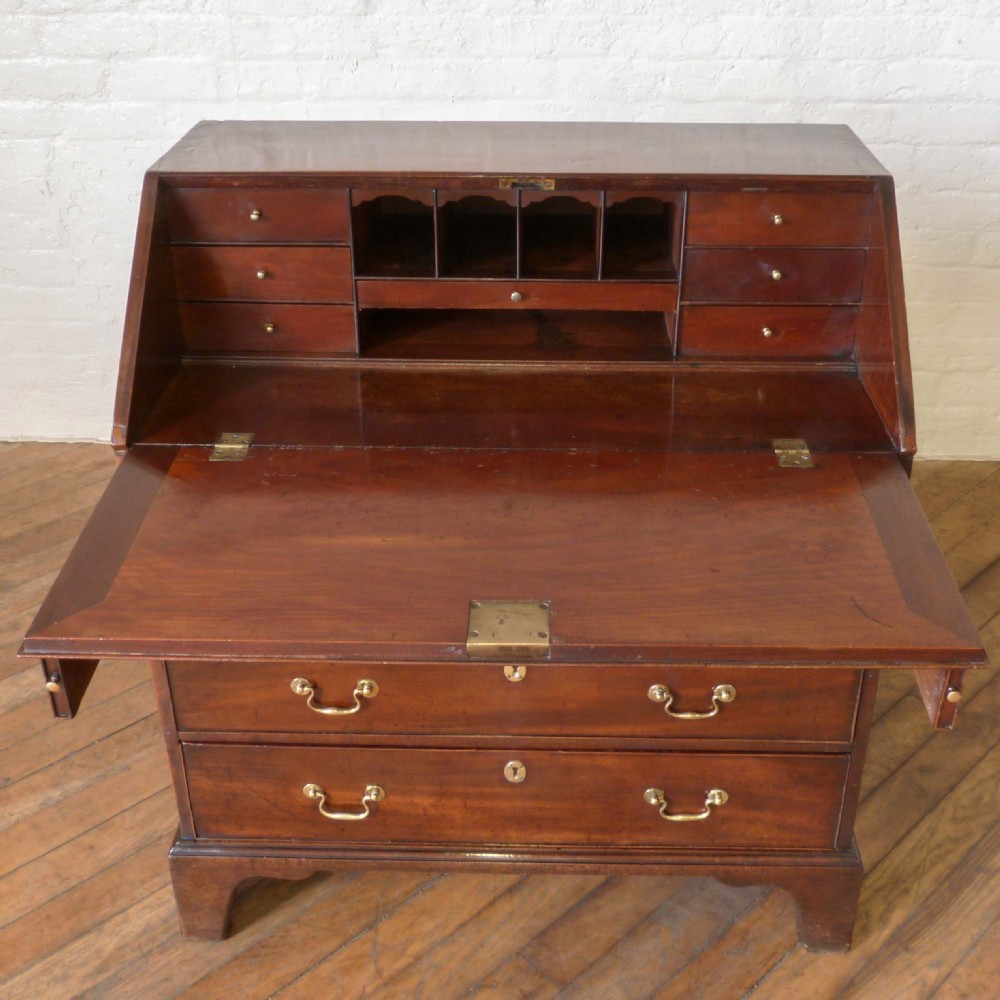 Georgian Mahogany Bureau View VII