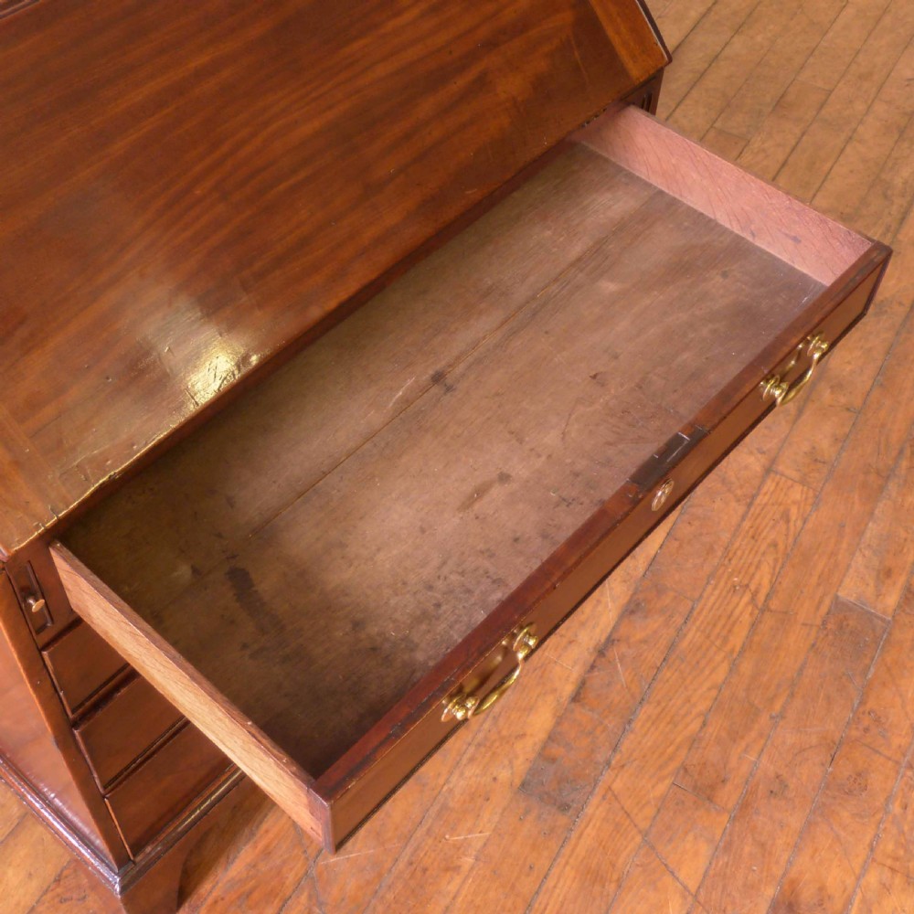 Georgian Mahogany Bureau View IX