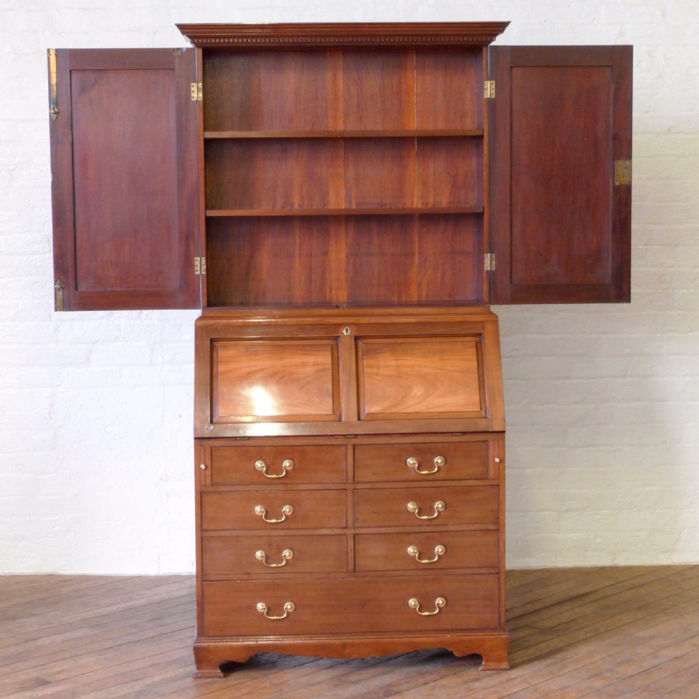 Victorian Estate Bureau Bookcase View II
