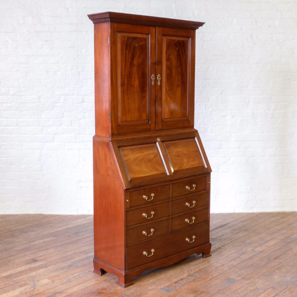 Victorian Estate Bureau Bookcase View VII