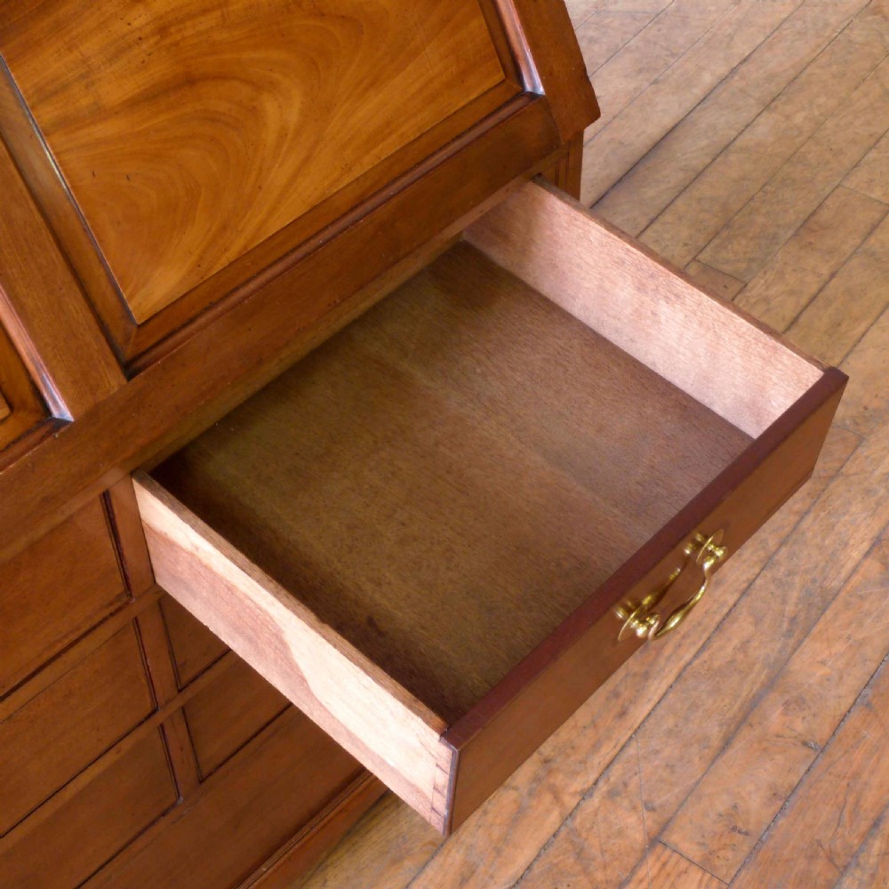 Victorian Estate Bureau Bookcase View IX