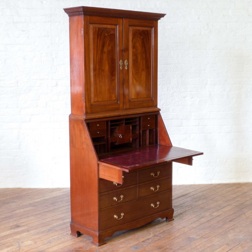 Victorian Estate Bureau Bookcase View X