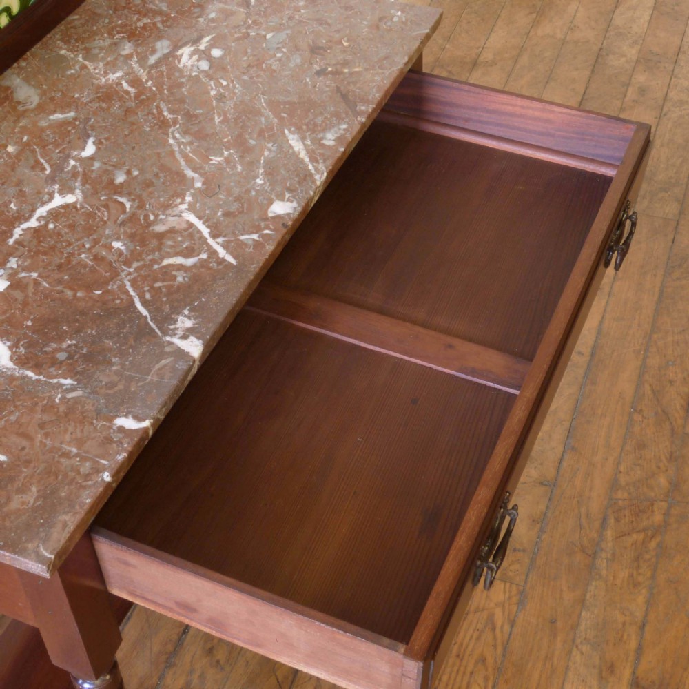 Victorian Mahogany Washstand View VI