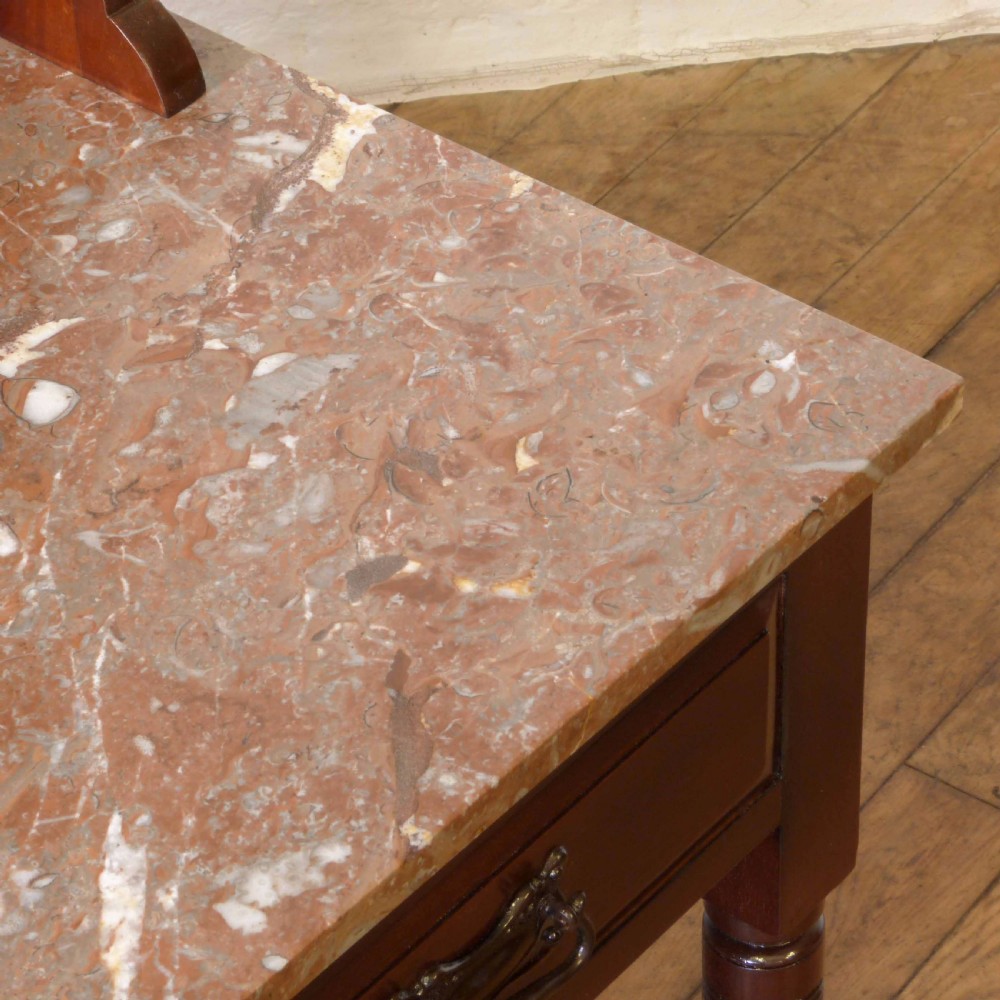 Victorian Mahogany Washstand View IX