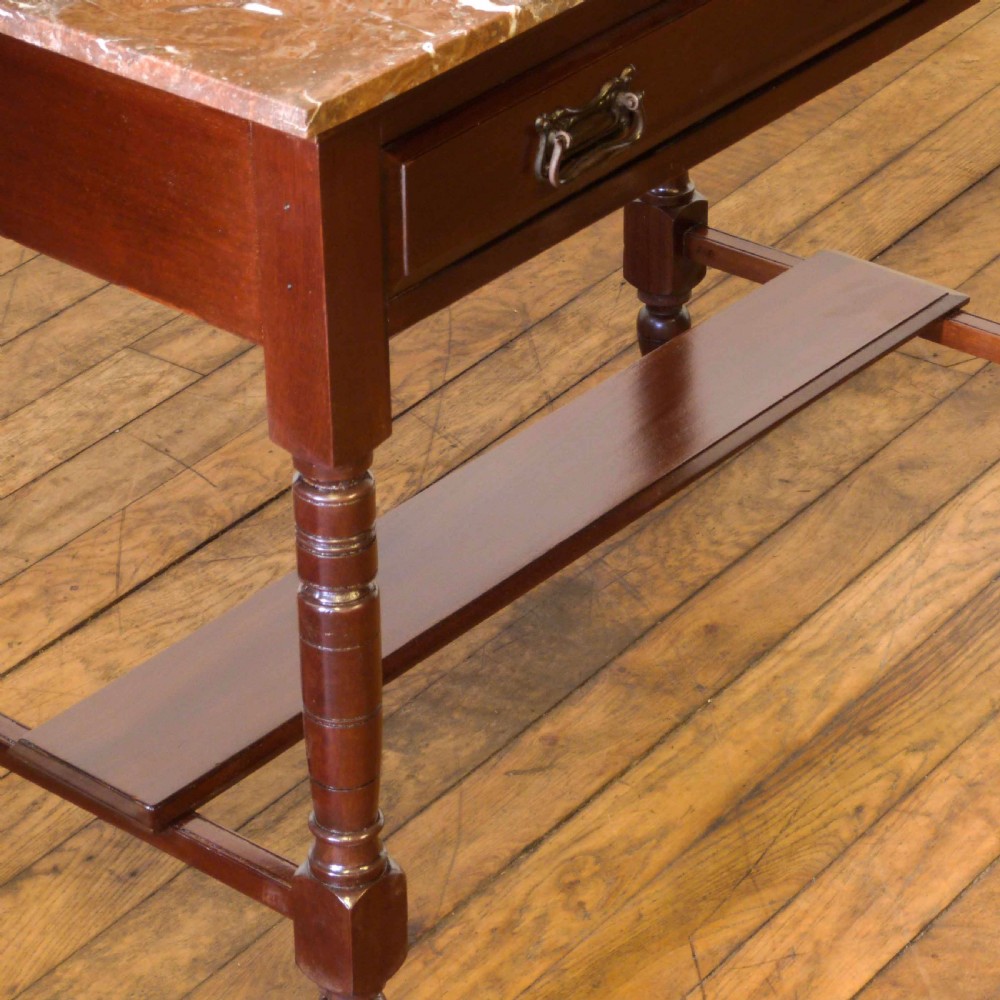 Victorian Mahogany Washstand View X