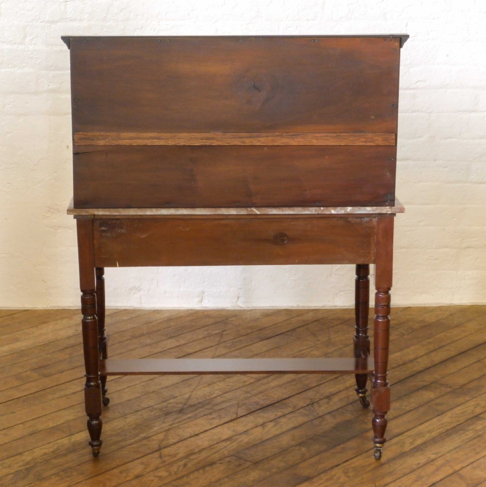 Victorian Mahogany Washstand View XII