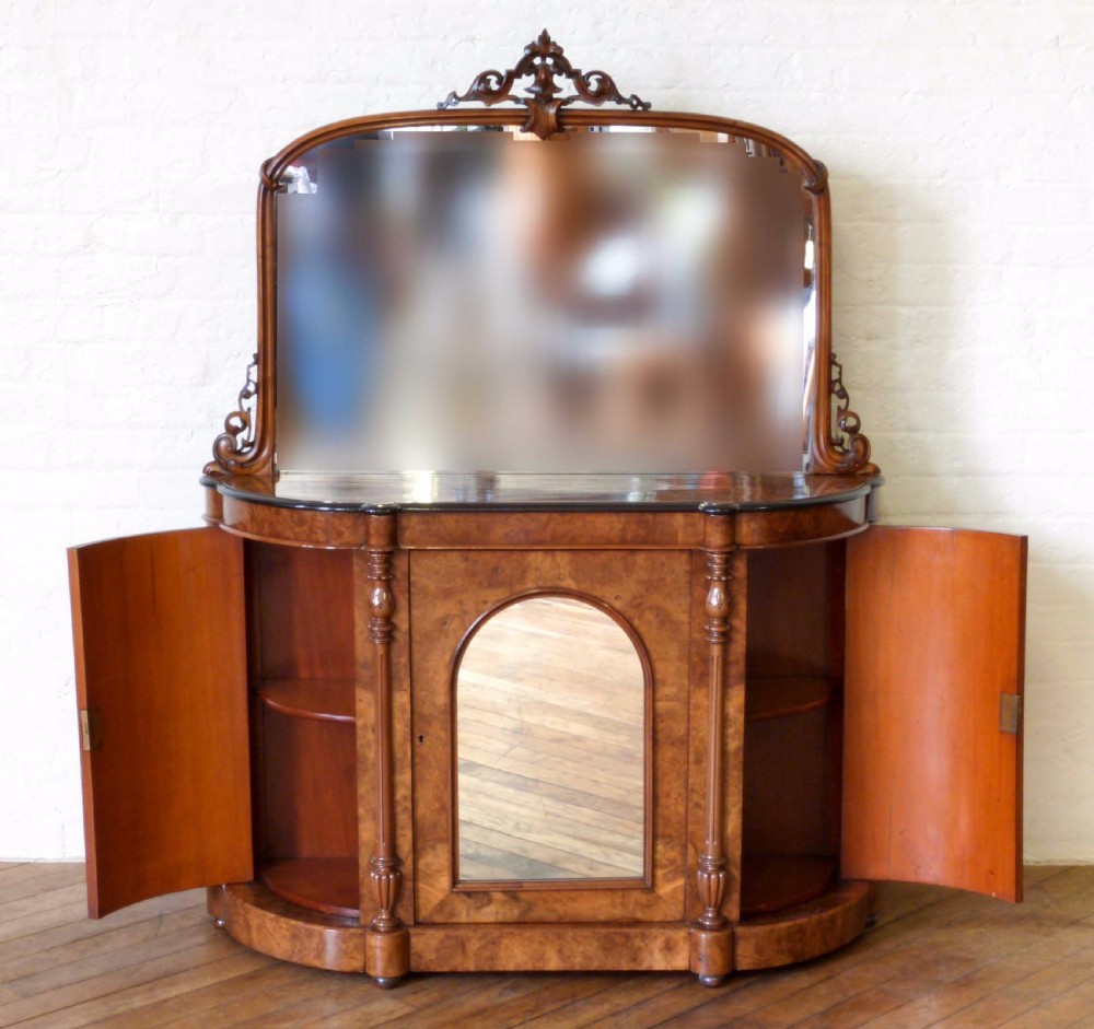 Victorian Walnut Chiffonier View II
