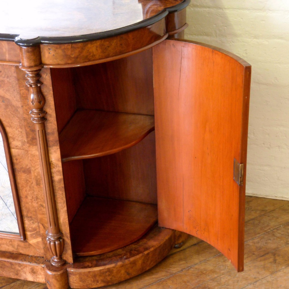 Victorian Walnut Chiffonier View IV