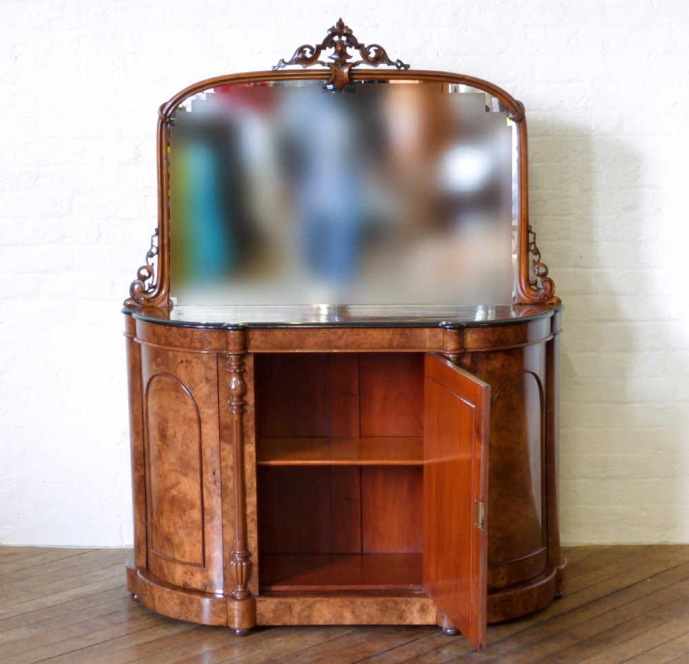 Victorian Walnut Chiffonier View V